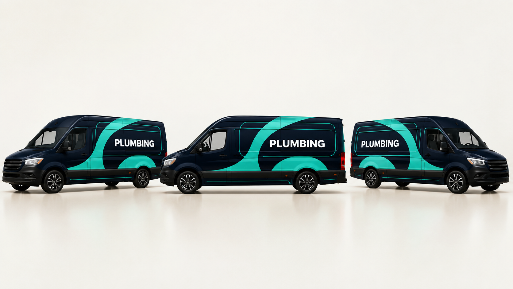 A small plumbing fleet